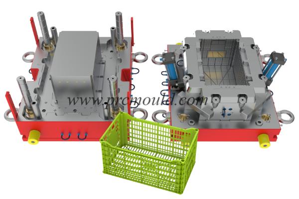 light crate box injection mold  